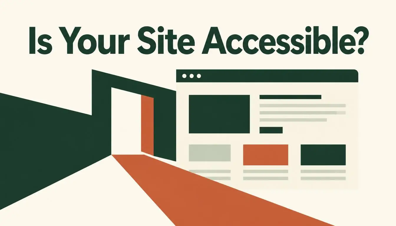 Illustration representing inclusive, accessible website design aligned with WCAG 2.2 and ADA standards